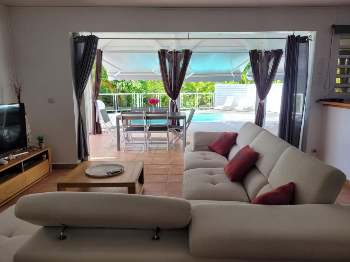 Villa Ste Marthe Avec Piscine, Grande Terrasse, Jardin Intime Et Citerne D'Eau سانت فرانسوا المظهر الخارجي الصورة