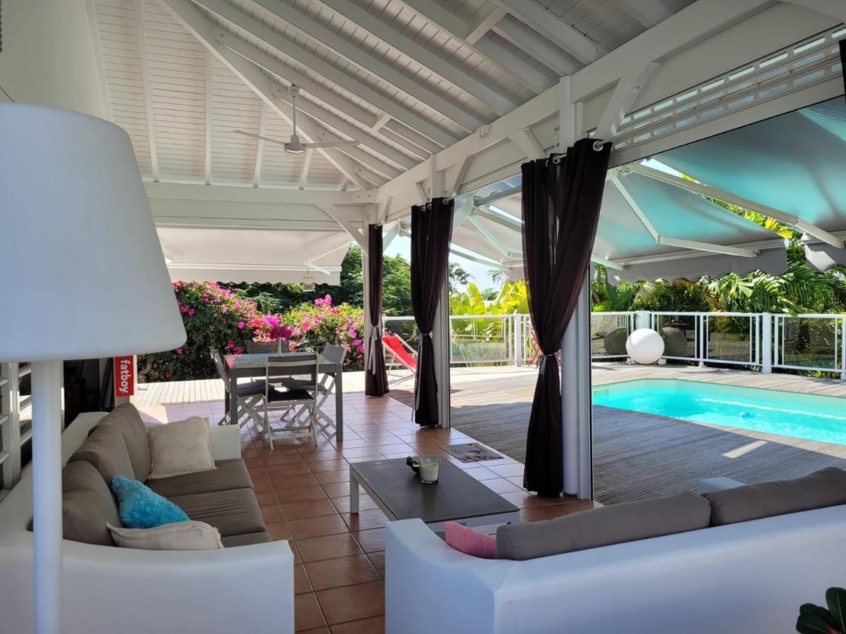 Villa Ste Marthe Avec Piscine, Grande Terrasse, Jardin Intime Et Citerne D'Eau سانت فرانسوا المظهر الخارجي الصورة